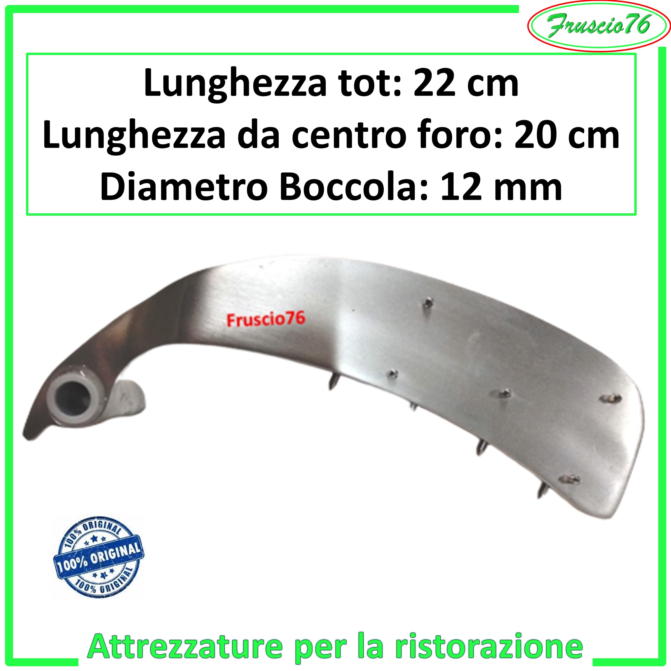 Pressamerce per Affettatrice, Pressa Ferma Carne Salumi Braccio Braccetto  Blocca