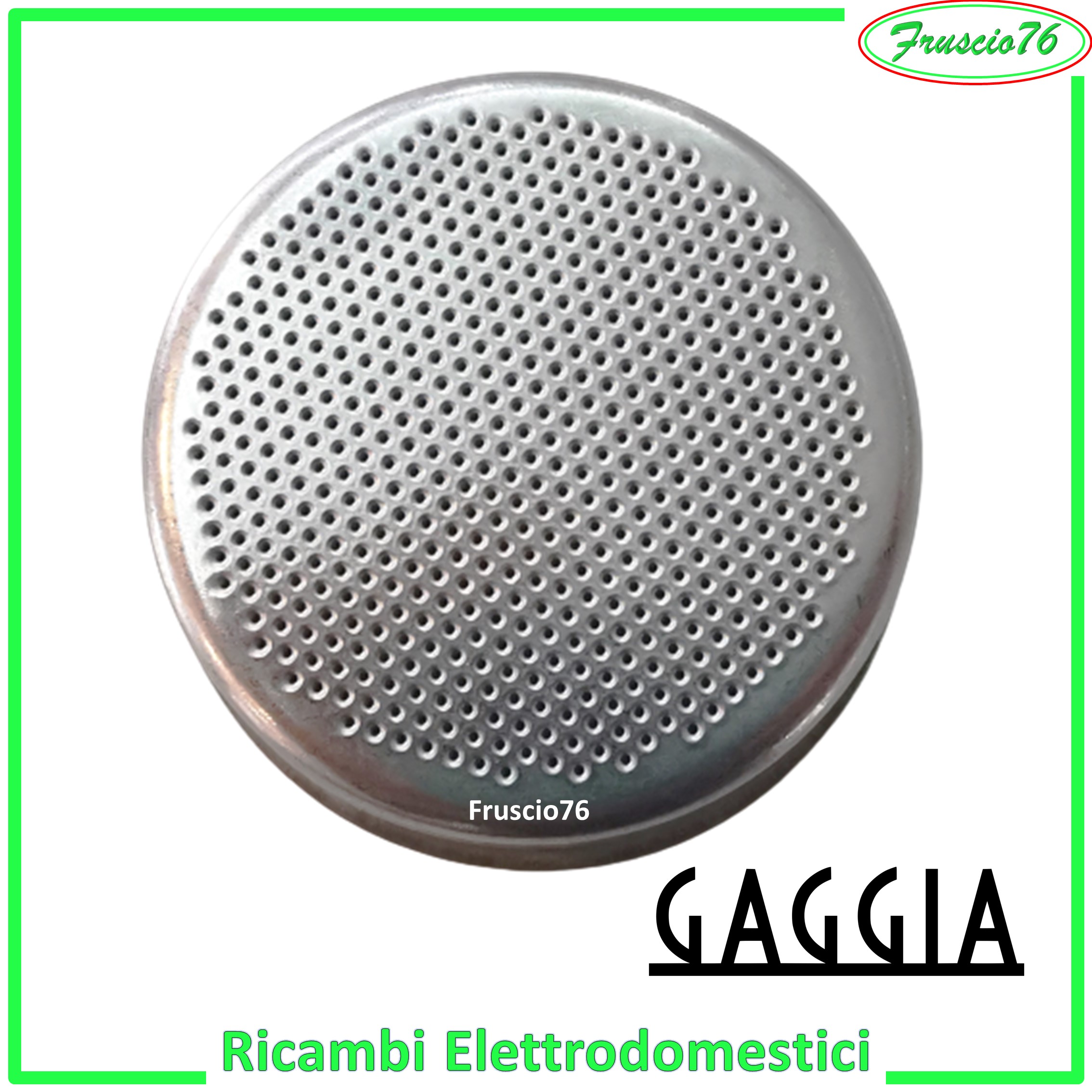 SAECO GAGGIA- FILTRO MACCHINA CAFFE' 2 TAZZE 2 DOSI TUTTI I MODELLI - Rossi  Ricambi